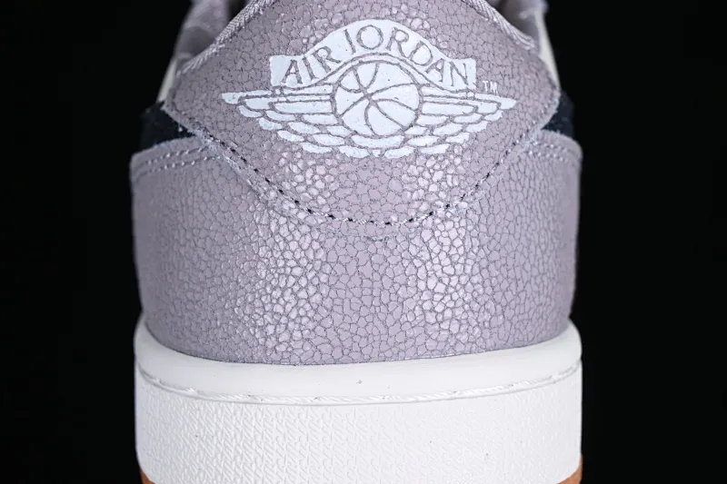 All categories Air Jordan Jordan series basketball shoes Air Jordan 1 Low Z version Air Jordan 1 Low AJ1 Joe 1 black and white gray burst pattern low-top cultural basketball shoes DZ0795-105
